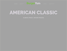 Tablet Screenshot of burgeryum.com